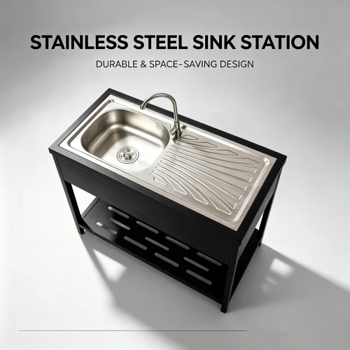 Outdoor Grill Cart Sink best